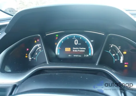 2016 Honda Civic Ex z USA, uszkodzony, nr VIN 2HGFC2F74GH522316